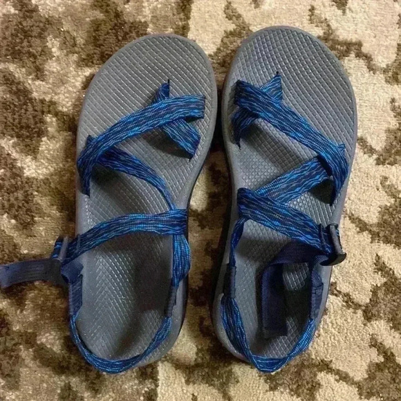 Chaco Other - Men’s Blue & Black Chacos with Adjustable Strap